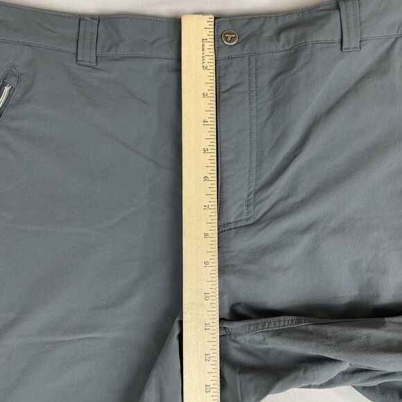Columbia Titanium Nylon Shorts Men’s 38 Gray 10" Inseam Stretch Outdoor Gorpcore - Picture 14 of 16